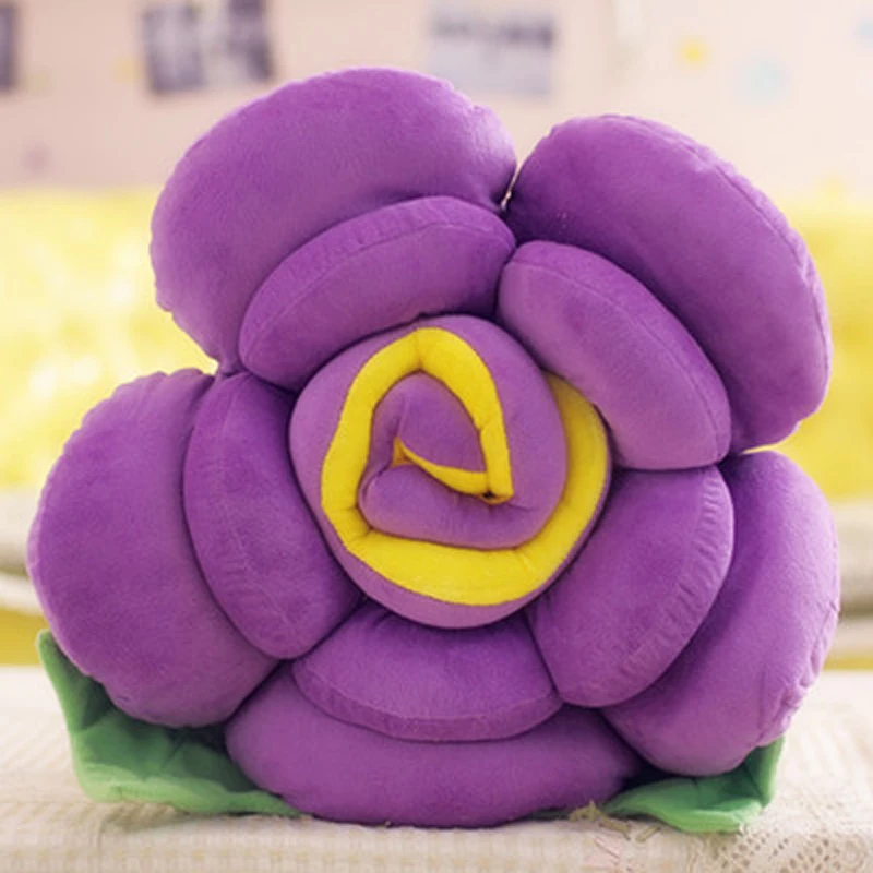 Ymqy 2018 прекрасный plushthrow Подушки детские мягкие розы украшения дома любителей День