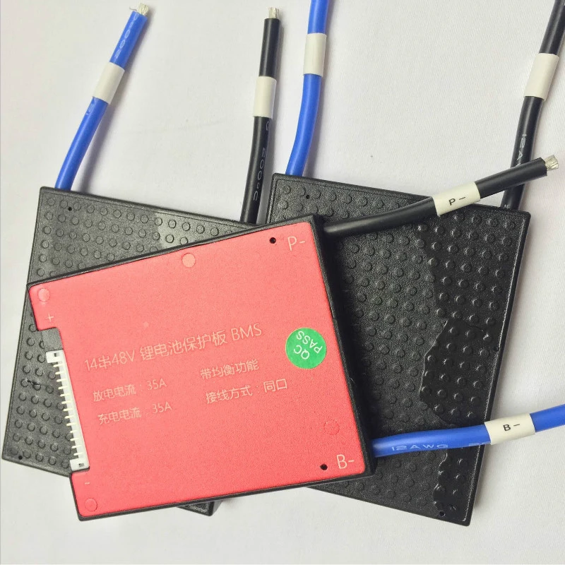 10 шт./лот 14 S 48 В 25A 35A 45A 60A PCM PCB BMS батарея управление системы для 18650 литий ионный