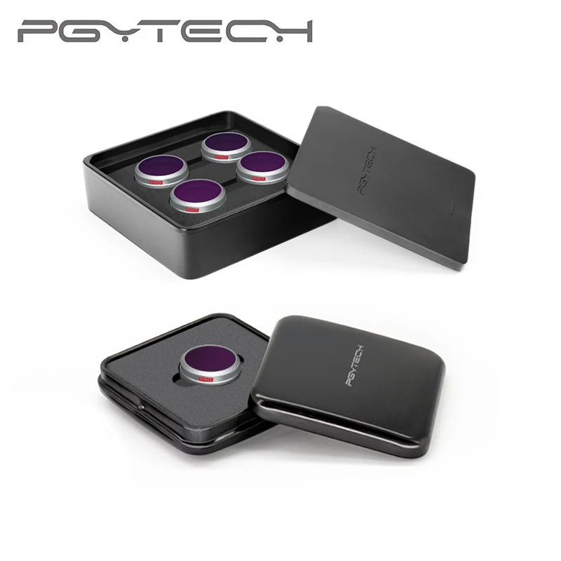 Комплект фильтров PGYTECH Mavic 2 Zoom ND PL 4 шт. 8 16 32 64 фильтры для объектива дрона DJI