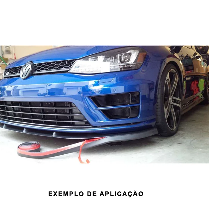 Бампера v-стиля сбоку EZ резиновые спойлер Универсальный eurolook JDM germanlook резиновая