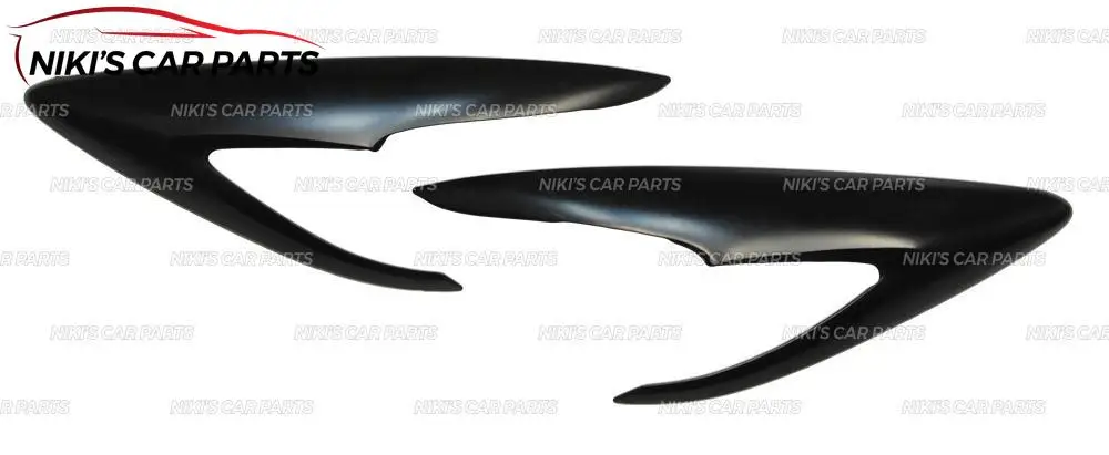 Брови на фары чехол для Mazda 3 BL 2009-2012 ABS пластиковые реснички ресницы для украшения автомобиля Стайлинг тюнинг