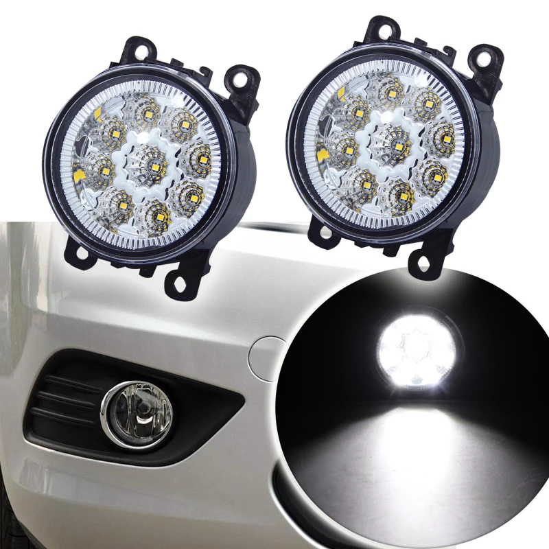 Для Су zuki GrandVitara СВЕТОДИОДНЫЕ ПРОТИВОТУМАННЫЕ фары DRL Огни Сверхяркие 9LED