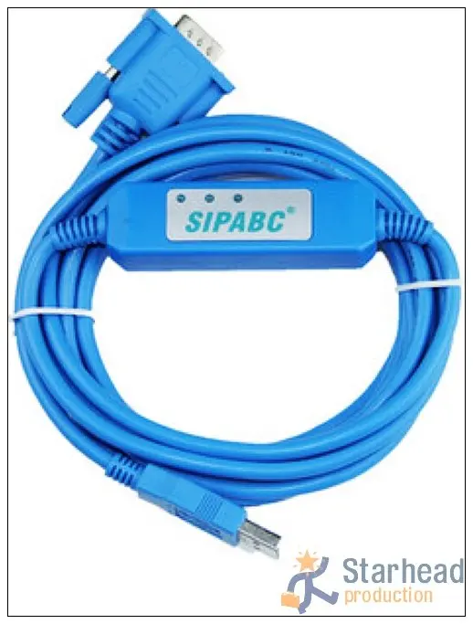 Кабель для программирования Omron PLC HMI RS232 DB9 USB к (DB9F|rs232 usb cable|for cableusb rs232 cable |