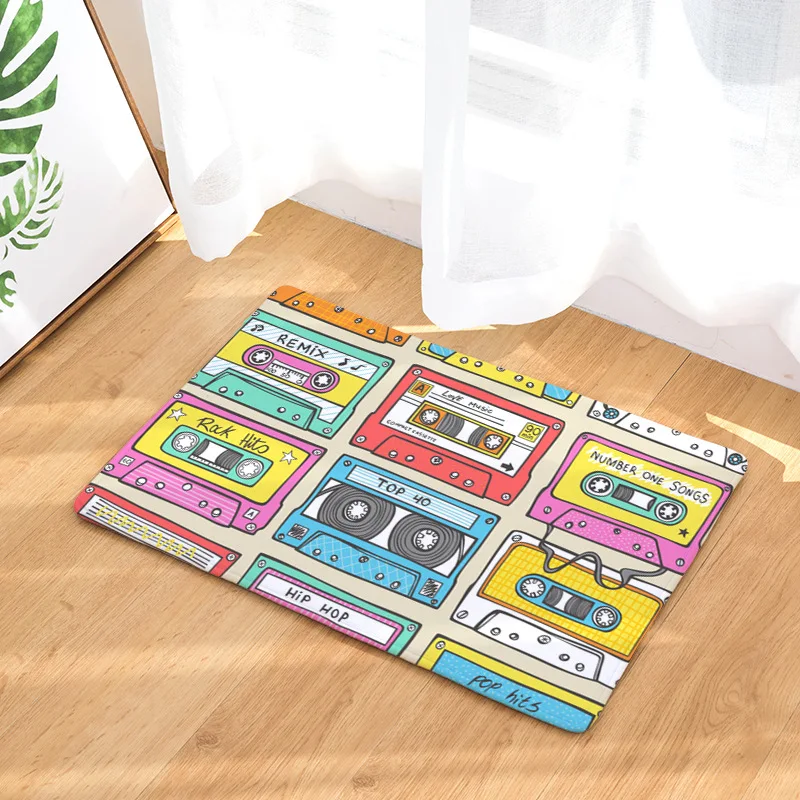 Винтажный входной коврик водонепроницаемый Противоскользящий дверной