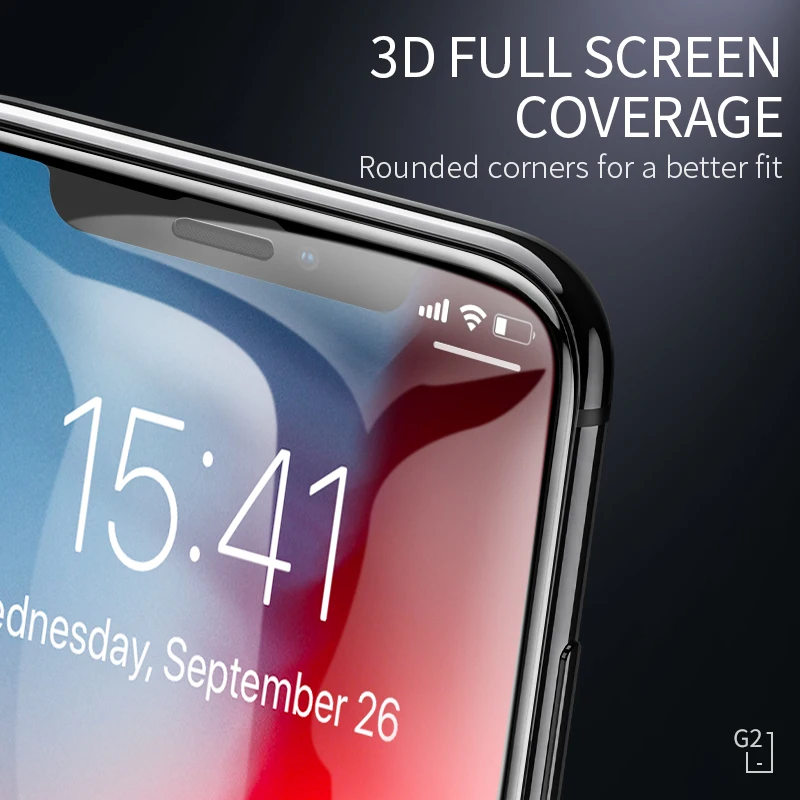 HOCO Best for Apple iPhone X XS Max XR Full HD Tempered Glass Film Screen Protector Protective 3D Cover Protection|Защитные стёкла и