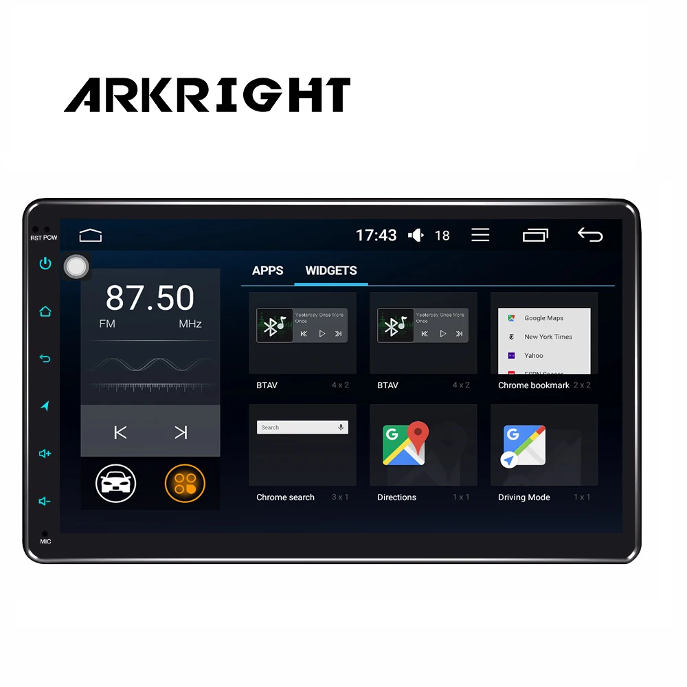 9 &quot1 Din 4 + 32 GB Универсальное автомобильное радио Android 8 1 Wi-Fi GPS Navi мультимедиа