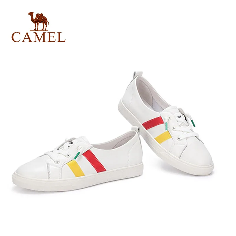 CAMEL/Новинка Модные женские повседневные тонкие туфли женская обувь из