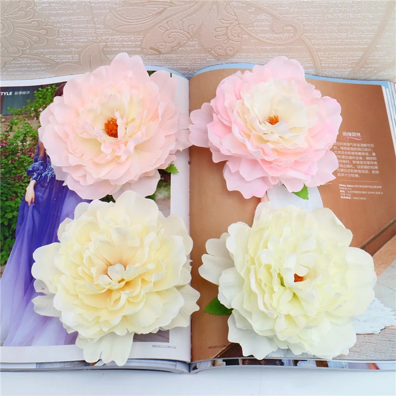 10 шт 13 СМ Нидерланды Цветочные головки пионов искусственные цветы для дома