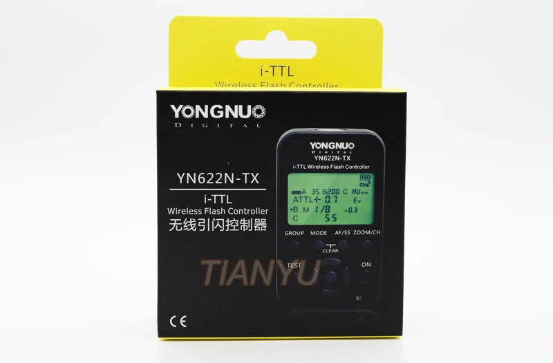 YONGNUO YN-622N II триггер YN622N-TX ЖК-контроллер ETTL беспроводной триггер вспышки трансивер для Nikon D800 D800E D800S D600 D610