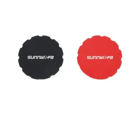 2pcs lens cover Sunnylife Спортивная камера силиконовый чехол для объектива ремень ремешок для DJI OSMO защитный аксессуар - Цвет: 2pcs lens cover