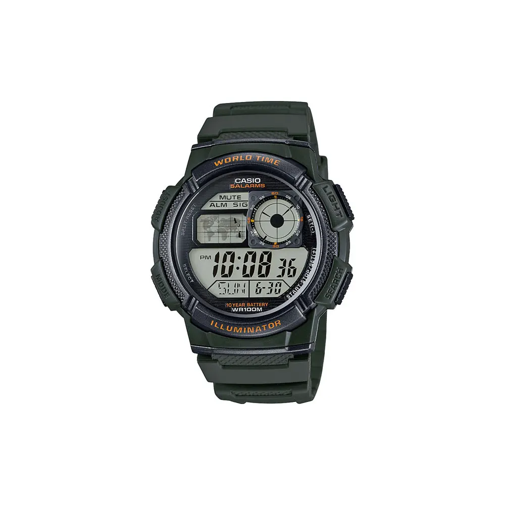 Quartz Wristwatches Casio for mens AE 1000W 3A Watches Mans Watch Wristwatch Wrist men|Мужские спортивные часы| |