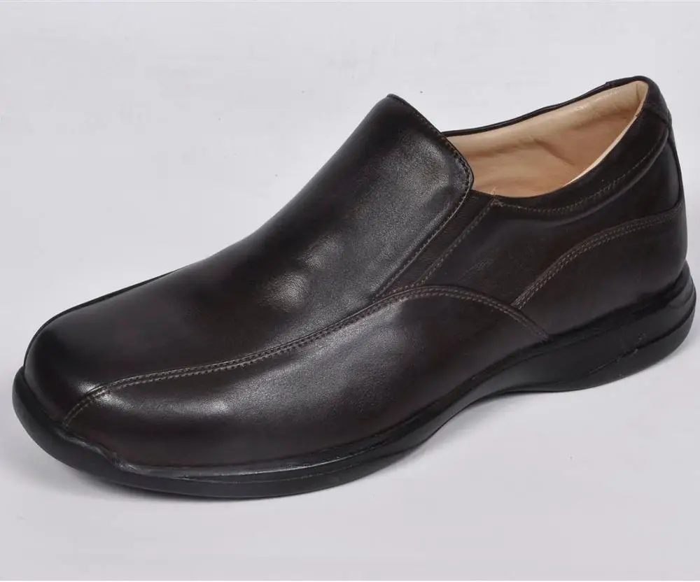 

Men Wide Fit DIABETIC Leather Slip On Shoe