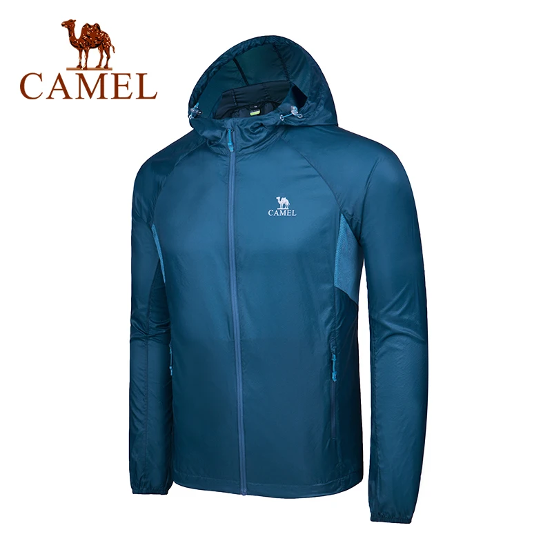 CAMEL Новая мужская женская уличная кожаная куртка ультра тонкая быстросохнущая