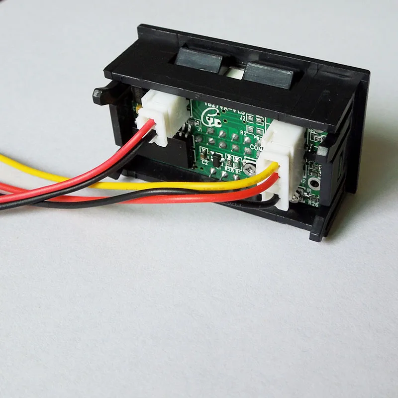 YB27VA DC0 100V/100A DC измеритель напряжения Амперметр Вольтметр СВЕТОДИОДНЫЙ Цифровой