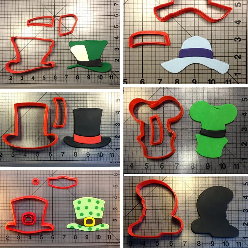 Для женщин Floppy Hatter серии печенья резак Гуфи торт выпечки украшения инструменты