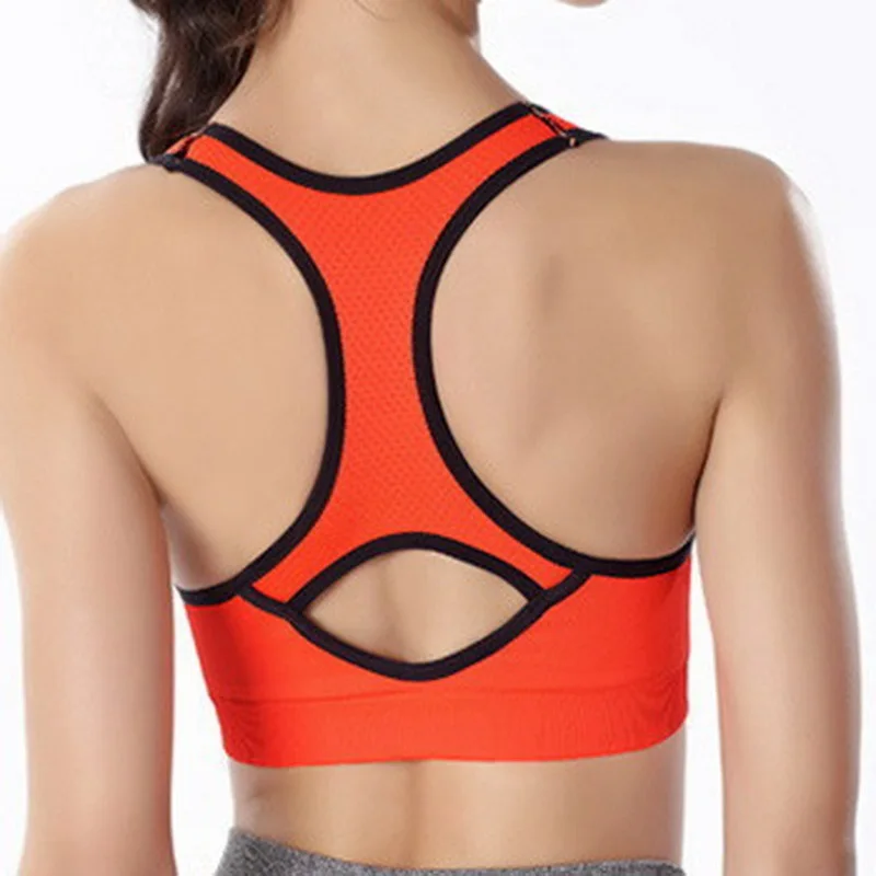 Yoga Women sport bra For top Fitness Running Quick Dry Ventilation Shockproof Seamless Sportswear Vest Motion Sleep Underwear | Спорт и