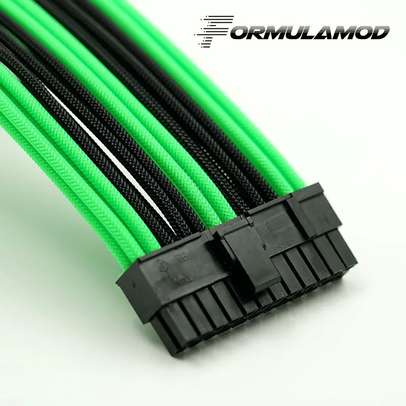 FormulaMod Fm ATX24P C ATX 24Pin материнская плата силовой удлинитель 18AWG многоцветной