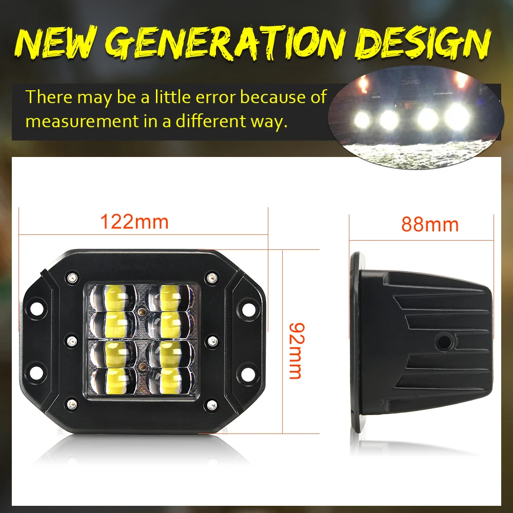 Фото CO LIGHT Super Bright 9D 80W Led Work светильник 12V 5 