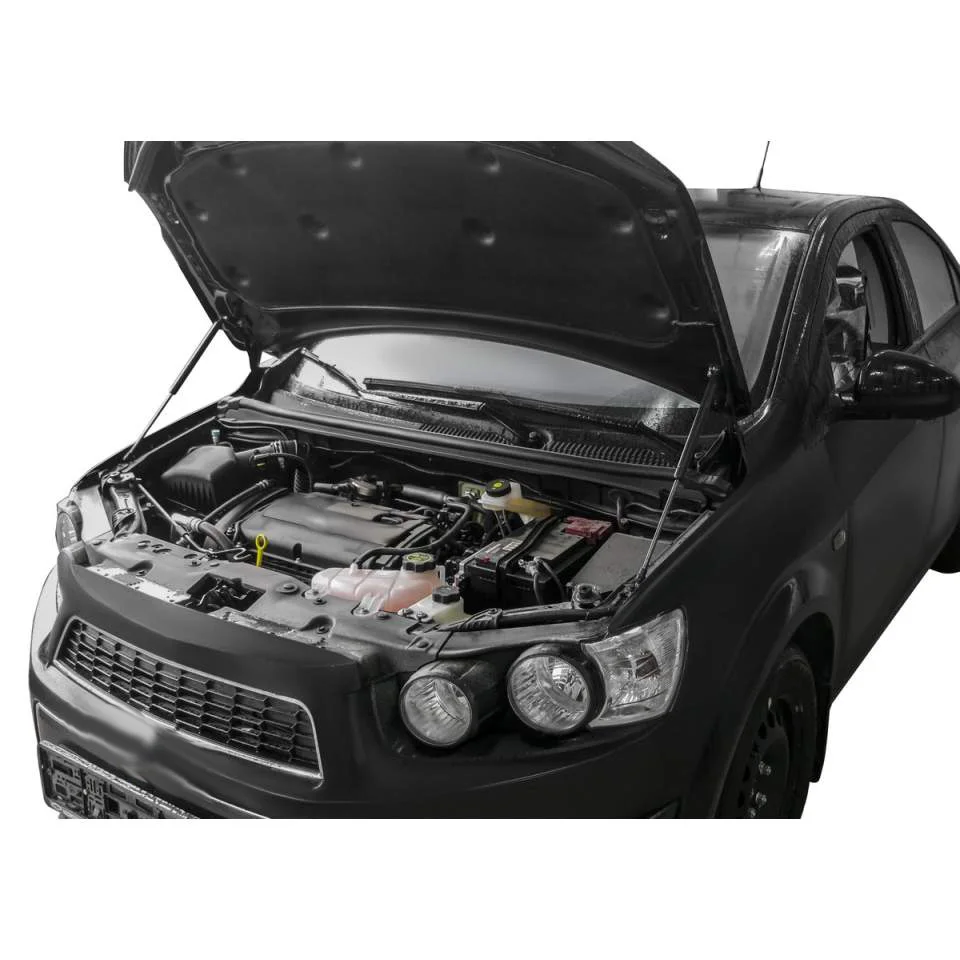 Для Chevrolet Aveo T300 2011-2015 Упоры капота газовые амортизаторы [AutoUpor UCHAVE011] | Автомобили и