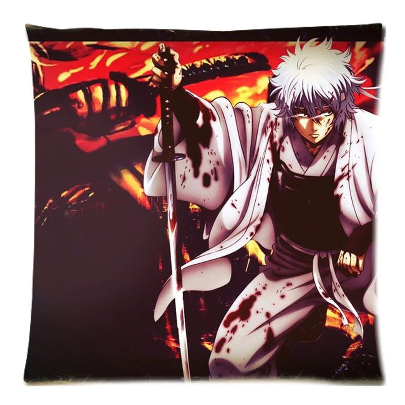Чехол для подушки Gintama аниме Декор дома или автомобиля чехол подушек Новое