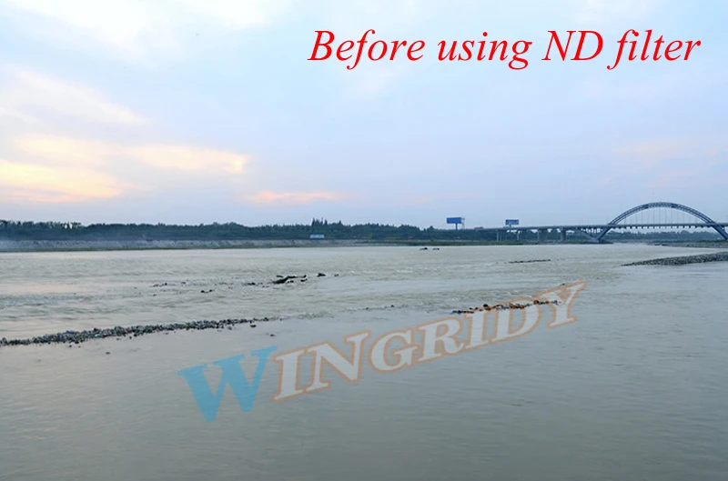 ND4 ND8 ND фильтр 58 мм WTIANYA 37 40,5 46 49 52 55 58 62 67 72 77 82 мм объектив фильтр nd уменьшить воздействие среднее серое для Камера