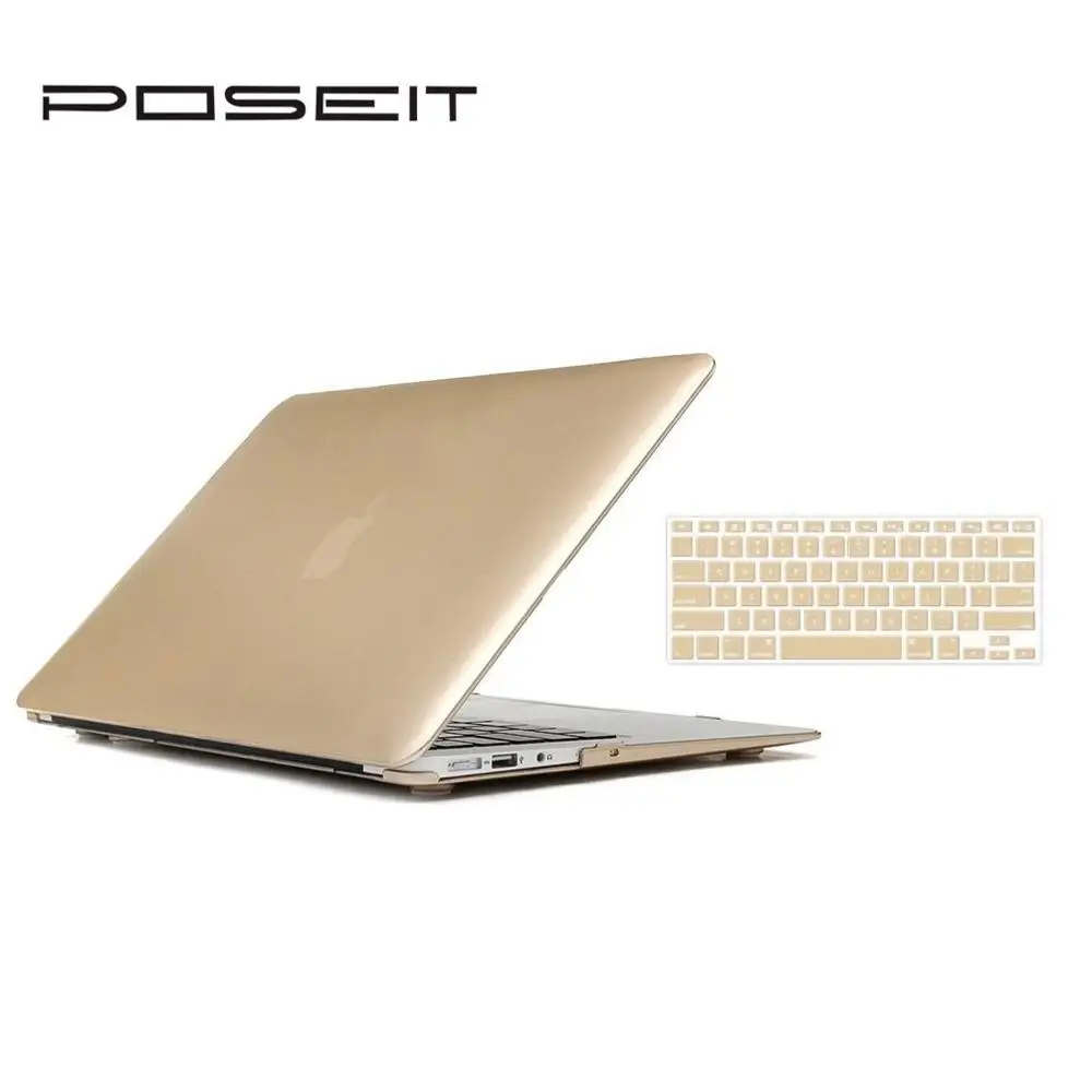 Новый жесткий чехол + кожаный для клавиатуры только Apple MacBook Pro 15 дюймов A1707/A1990 с