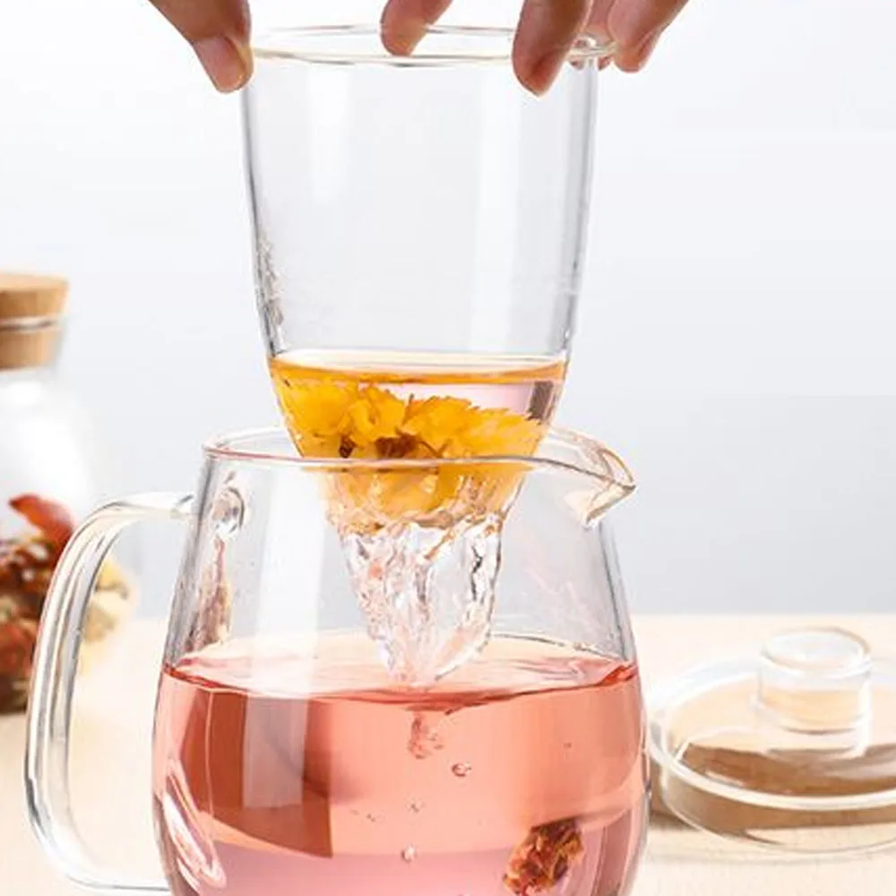 Высококачественный стеклянный чайник чайный горшок китайский набор кунг-фу для