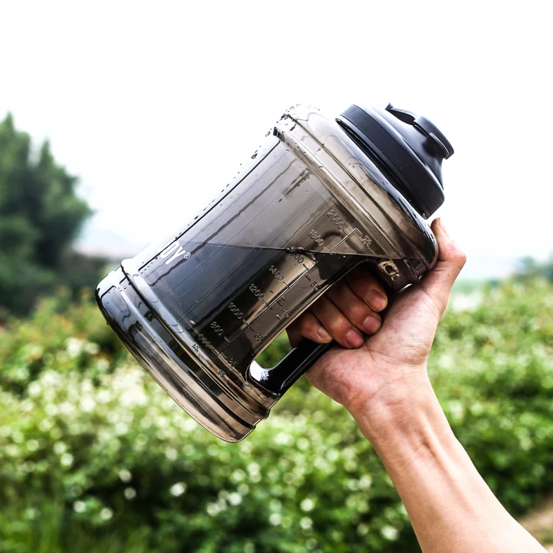 2.5L Большая Емкость бутылка воды Обучение Отдых Бег Открытый Тренажерный Зал