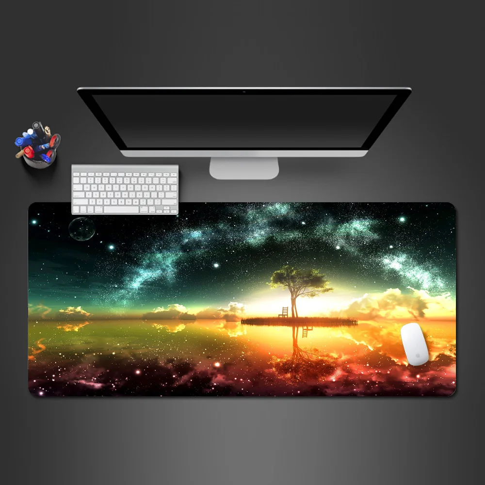 Коврик для мыши Space Tree Профессиональный быстрый резиновый коврик