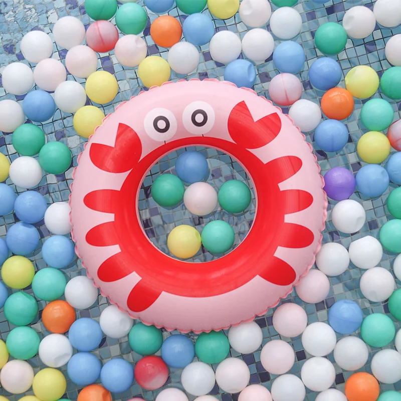 

Baby Swimming Ring Inflatable Pool Float Crab Kids Swim Circle Floating Children Swimming Pool Accessories Toys