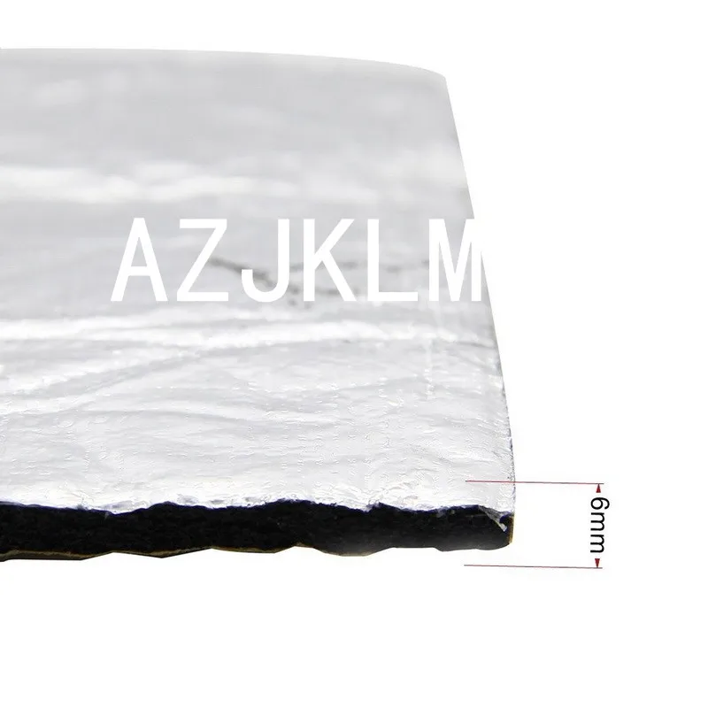 10 мм авто Интерьер звук изоляционный глушитель радио музыка автомобиля крыша