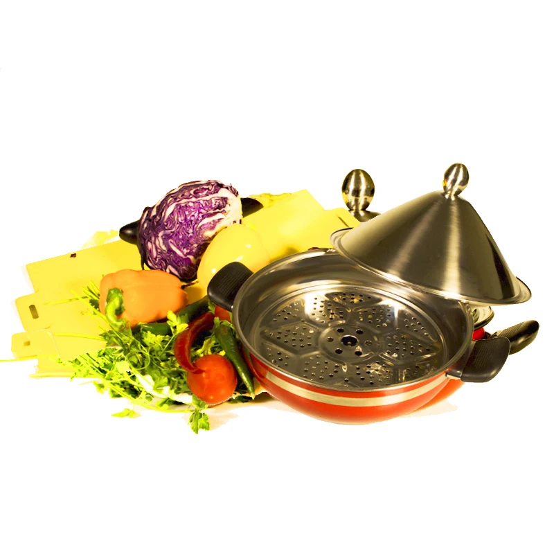 Тажин Пароварка &quotVETTA&quot d26 см нержавеющая сталь|double boiler|food casserolefood grater |