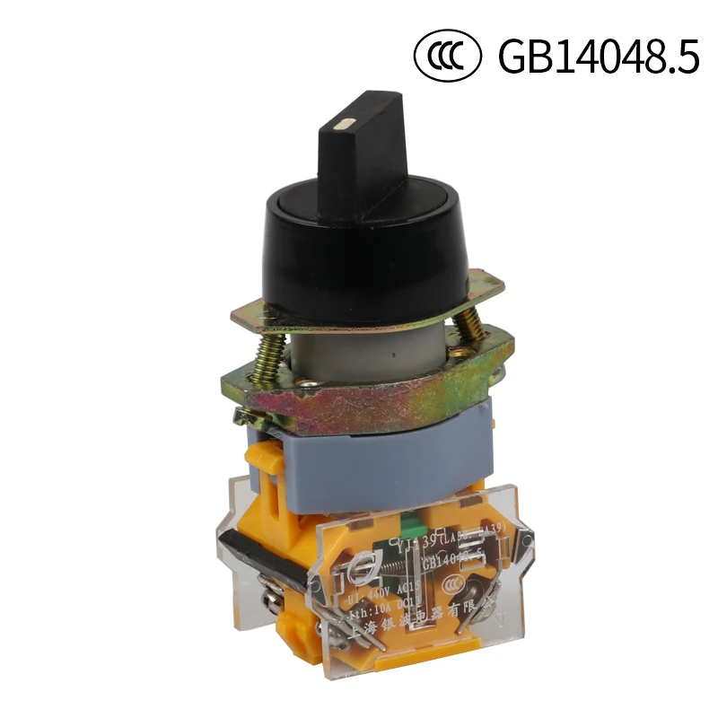 Моментальный переключатель 22 мм кнопка самосброса без замка 3 позиции