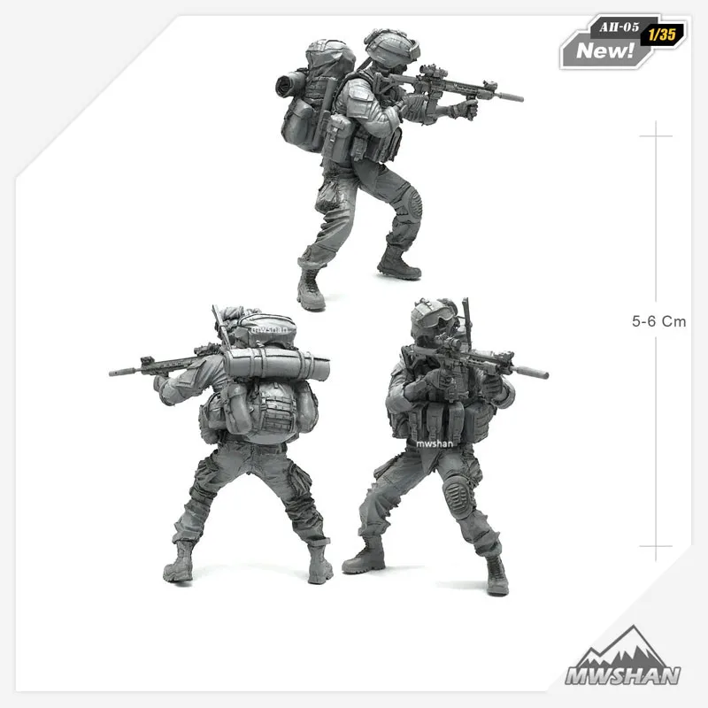 Серия YUFAN 1/35 Ач 05 Современная армейская специальная сборка военные полимерные