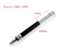 15kg33lb force 400mm hole distance 160mm stroke auto gas spring hood lift support for furniture door auto m8 hole diameter