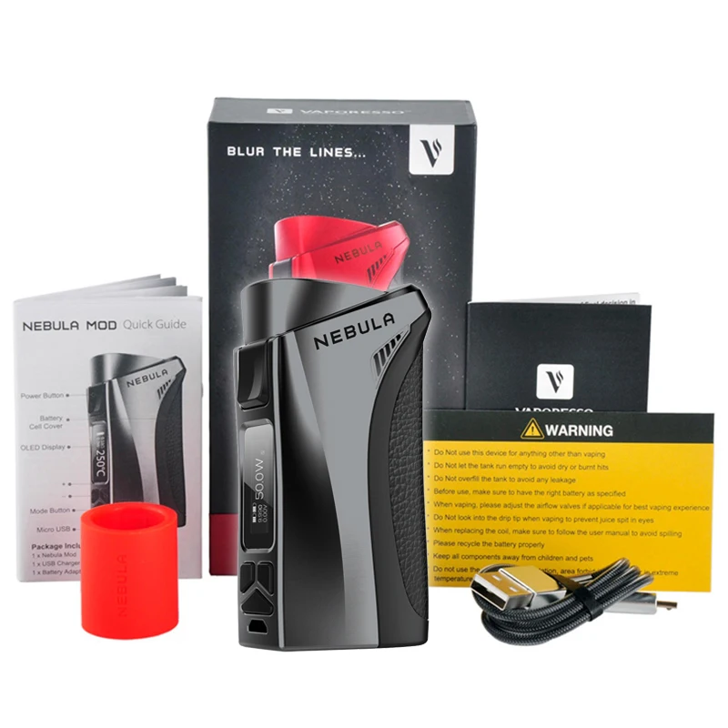 Электронная сигарета Vaporesso Nebula с OLED-дисплеем 100 Вт белая |