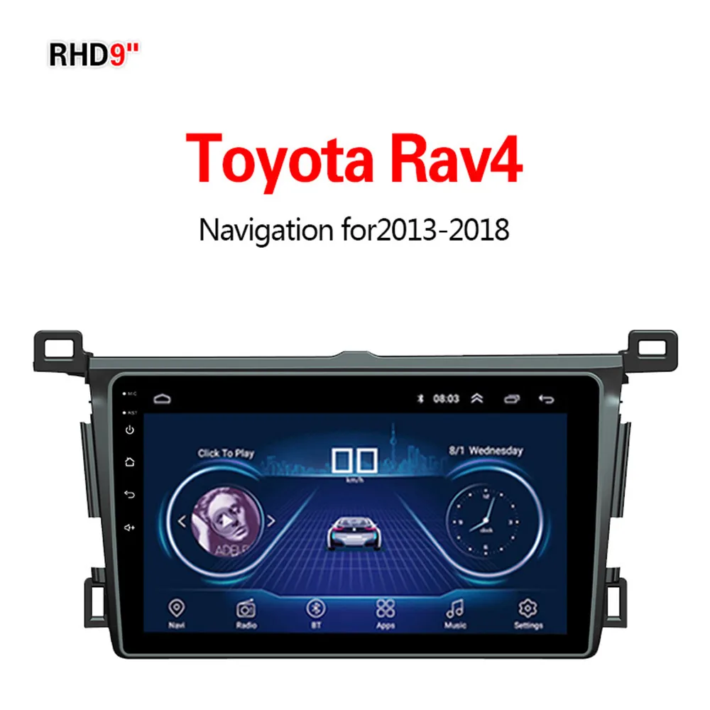 WIFI 1G16G Lionet gps навигация для автомобиля Toyota RAV4 2013- 9 дюймов RT1018X - Размер экрана, дюймов: WIFI 1G16G