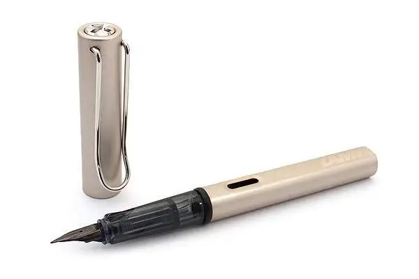 Оригинальная алюминиевая авторучка Lamy Lx современный инструмент для письма