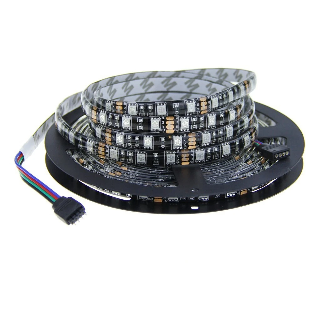 Светодиодная лента 5050 DC12V 60LEDsm 0.5m1m2m3m4m5m Гибкая светильник RGB RGBW | Лампы и освещение