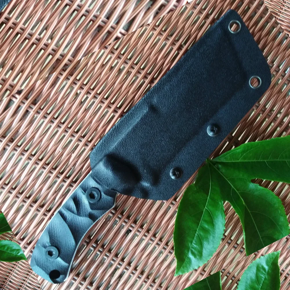Camping survival Knife Hunting Full Tang With Imported K sheath G10 Handle Fix blade knife Super sharp Free shipping | Инструменты