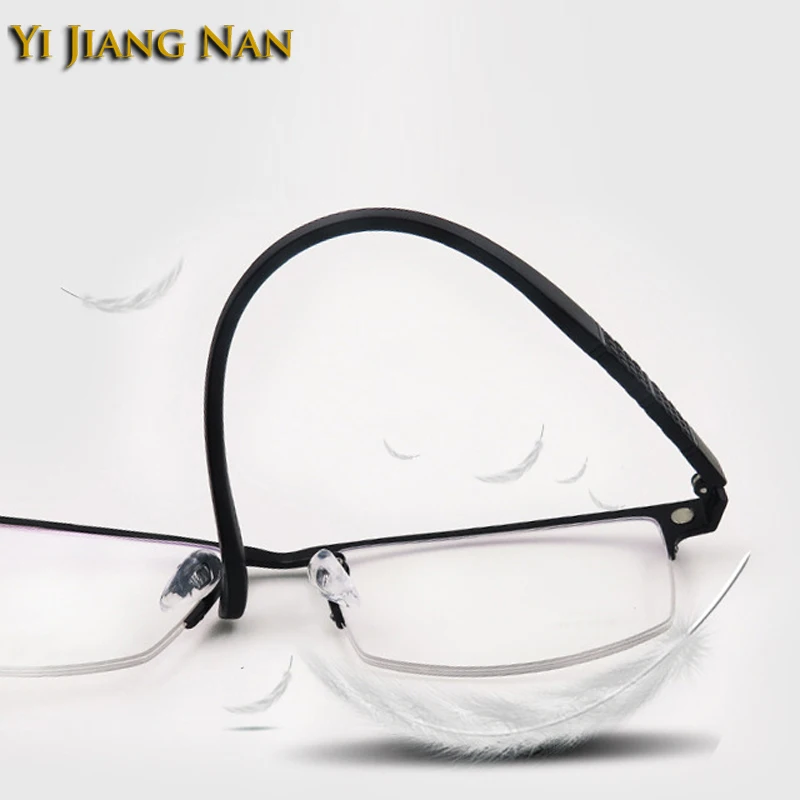 Мужские Полуободковые очки по рецепту оптическая оправа поляризационные