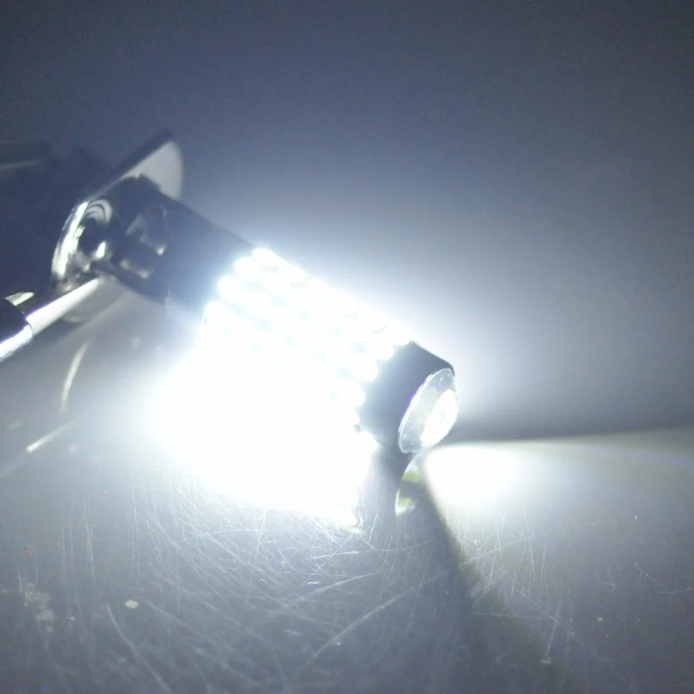 JIACHI 100PCS H1 Fog Lamp LED Auto Vehicle External Lights 3014Chips 78SMD Car Driving Daytime Running White 6000K DC12-24V - купить по