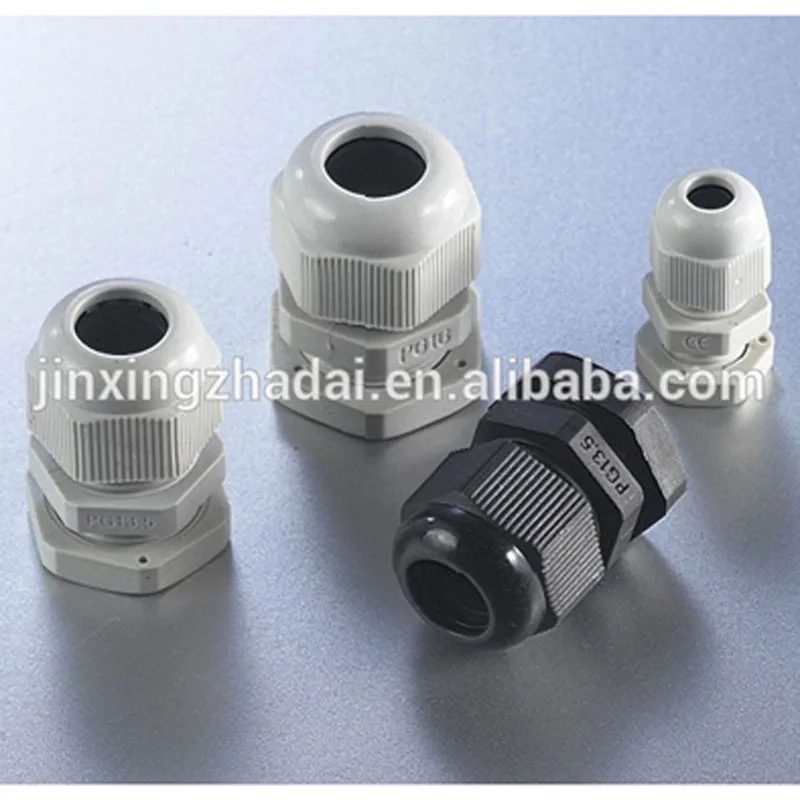 ZHEJIN (100 шт.) IP68 PG11 5 10 мм пластиковые водонепроницаемые соединители нейлоновые