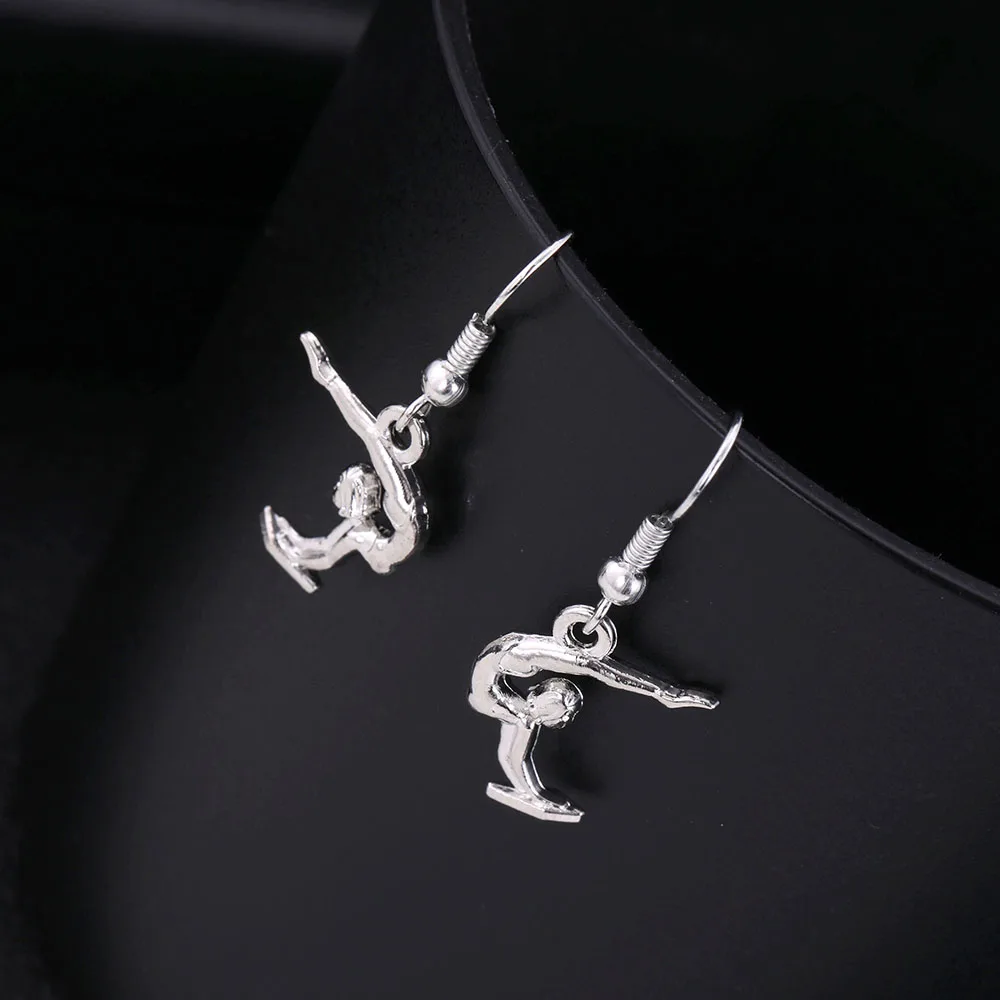 LIKGREAT подвеска для гимнастики ожерелье спортивный ювелирный набор простые серьги