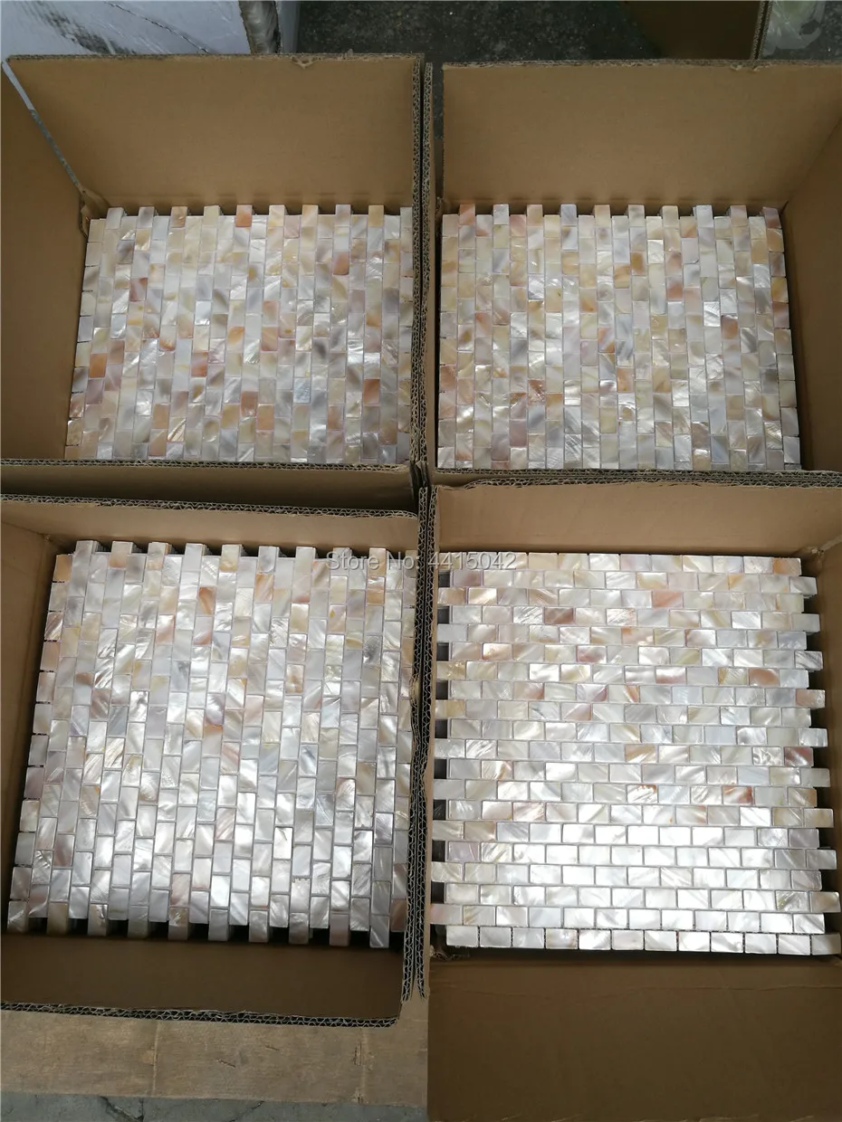 

Natural mother of pearl mosaic tile for home decoration backsplash wall tile shell mosaic tile natural color 1 square meter/lot
