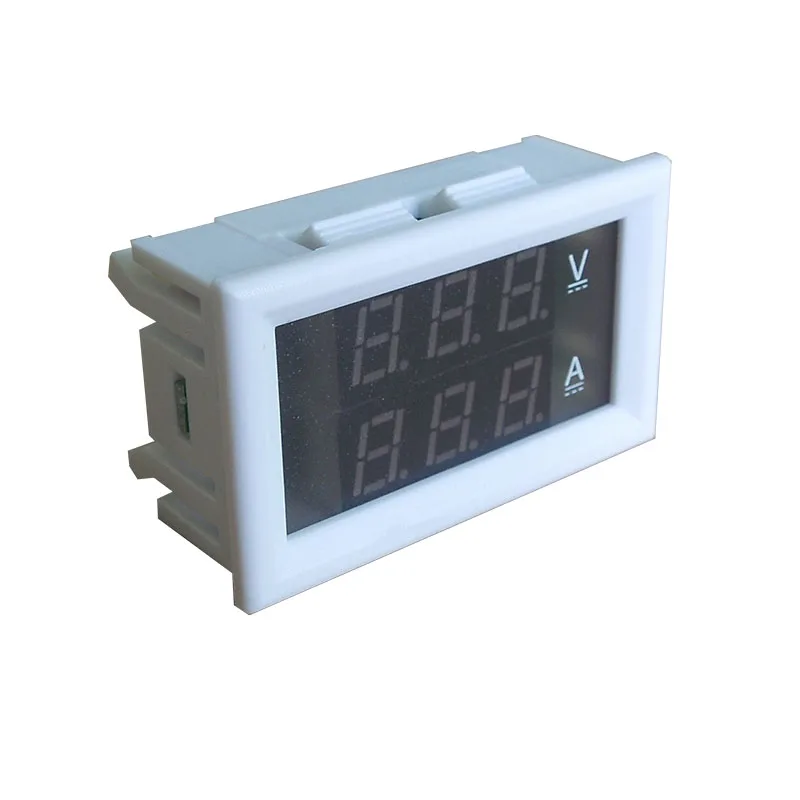 YB27VA DC0 100V/100A DC измеритель напряжения Амперметр Вольтметр СВЕТОДИОДНЫЙ Цифровой