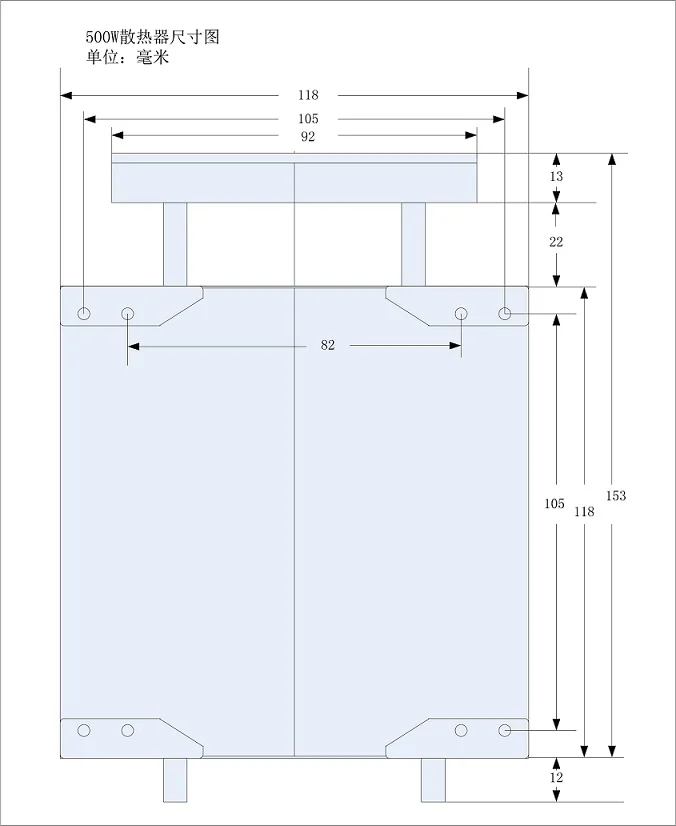 Светодиодный теплоотвод DIY 12 шт. медный алюминиевый радиатор охлаждения