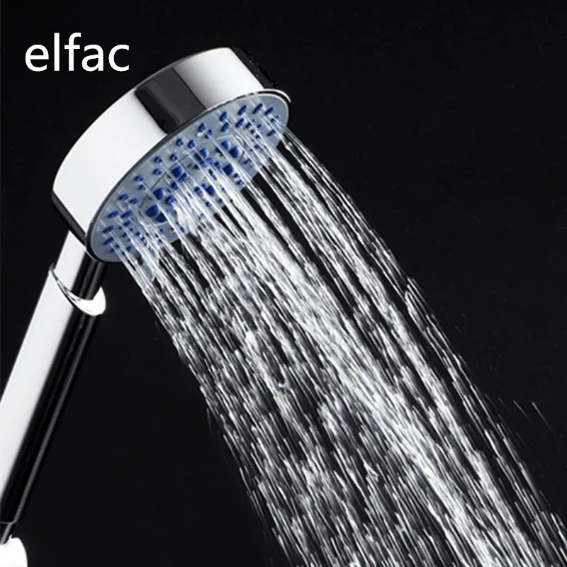 ELFAC Bathroom Anion Water Outlet Speed Showerhead Saving Multi-function Shower Head With Punch Holder | Обустройство дома
