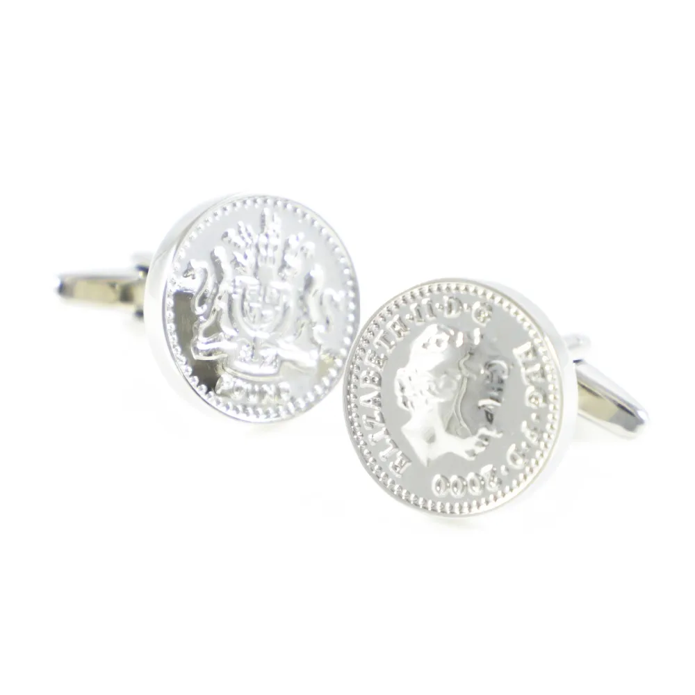 Запонки для монет в фунтах запонки подарок на день отца рождения | Украшения и
