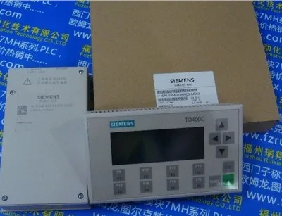 Текстовый дисплей TD400C 6AV6 640-0AA00-0AX0 панель дисплей экран HMI с RS232/RS485/RS422 для Siemens S7-200 PLC или б/у
